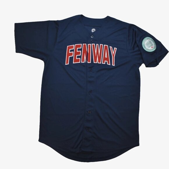 Fenway Park Home Of The Boston Red Sox Mens Big & Tall Baseball Jersey New XLT - Picture 1 of 8